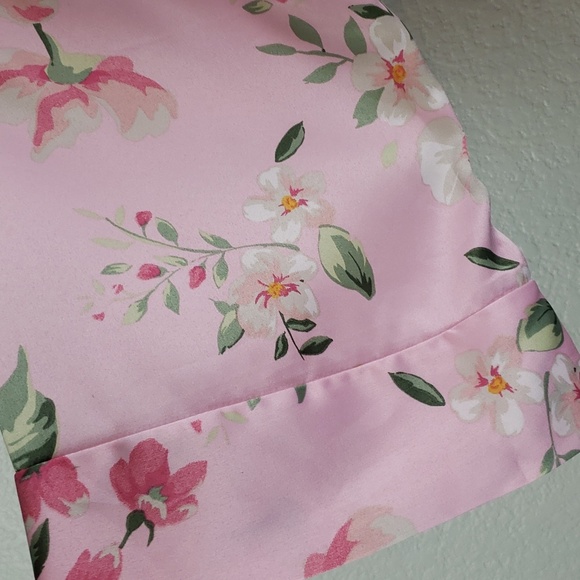 Soho Apparel | Women's Floral Self-Tie Robe Sz M - Picture 4 of 9